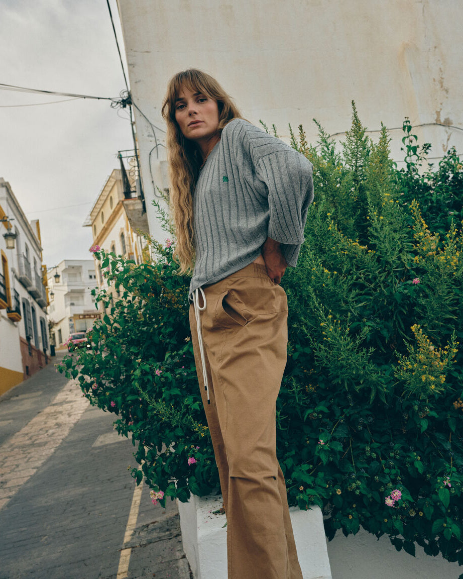 Modelshot / Grey Melange / Detail